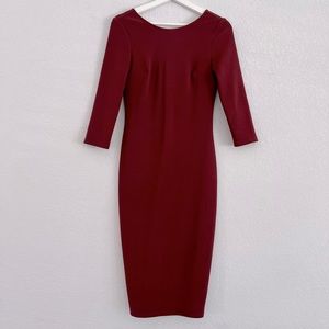 Express bodycon ribbed dress